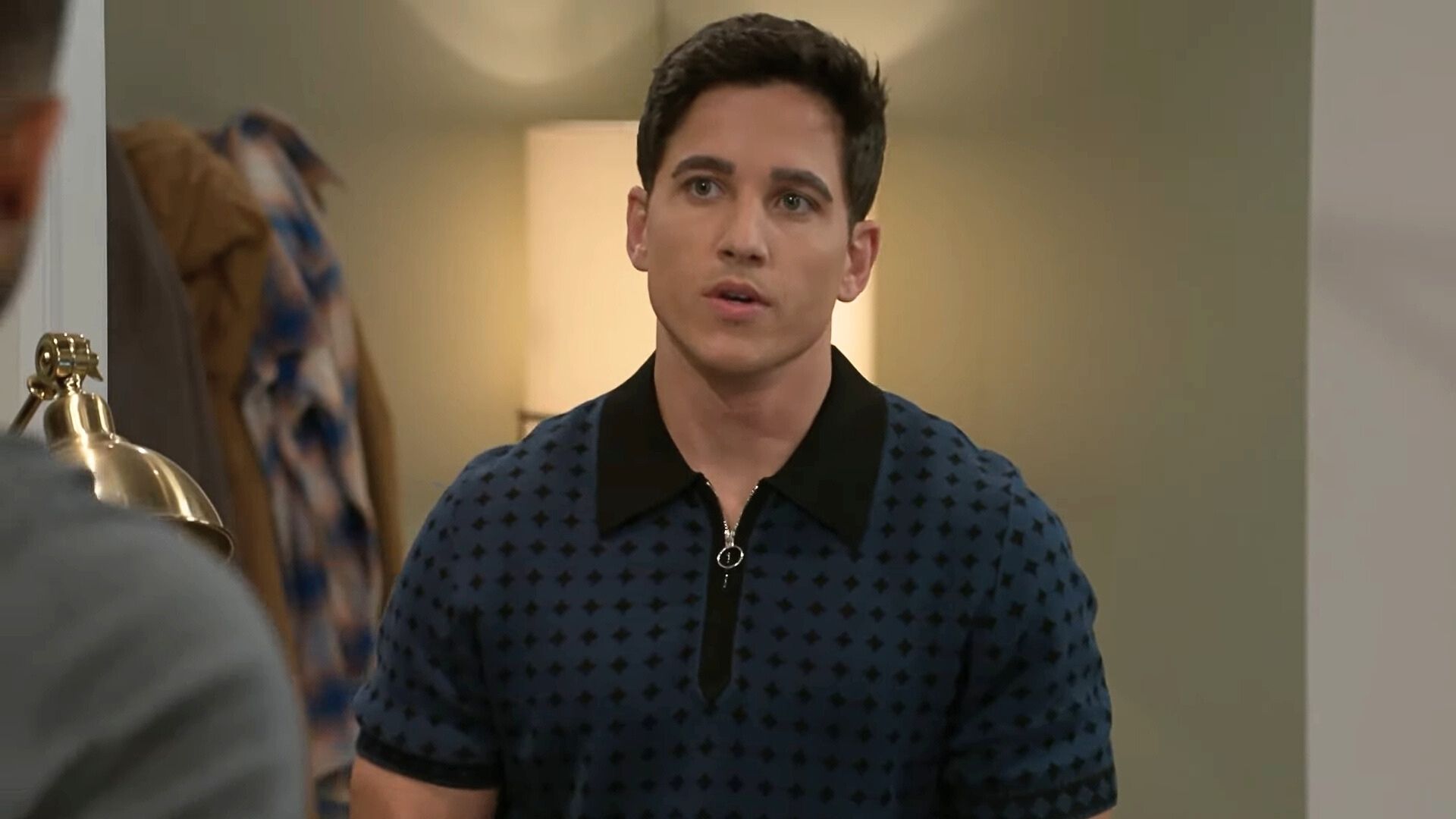 Beyond the Gates: Smitty informs Martin that they have a situation: | Image: CBS