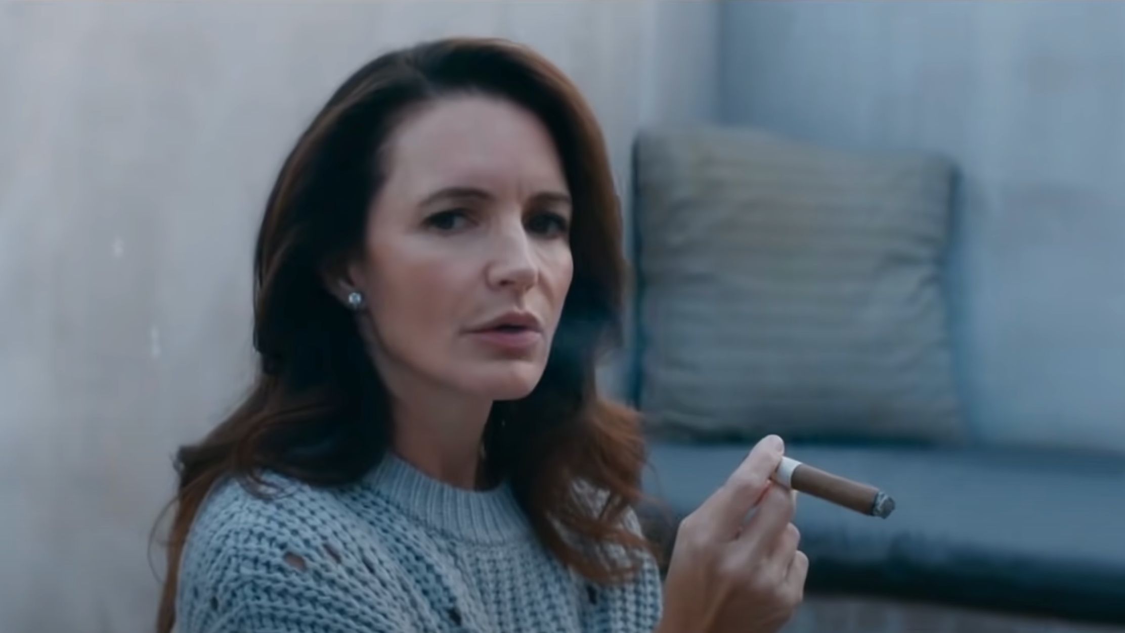 Kristin Davis as Mary in Deadly Illusions (Image via YouTube/ONE Media Coverage)