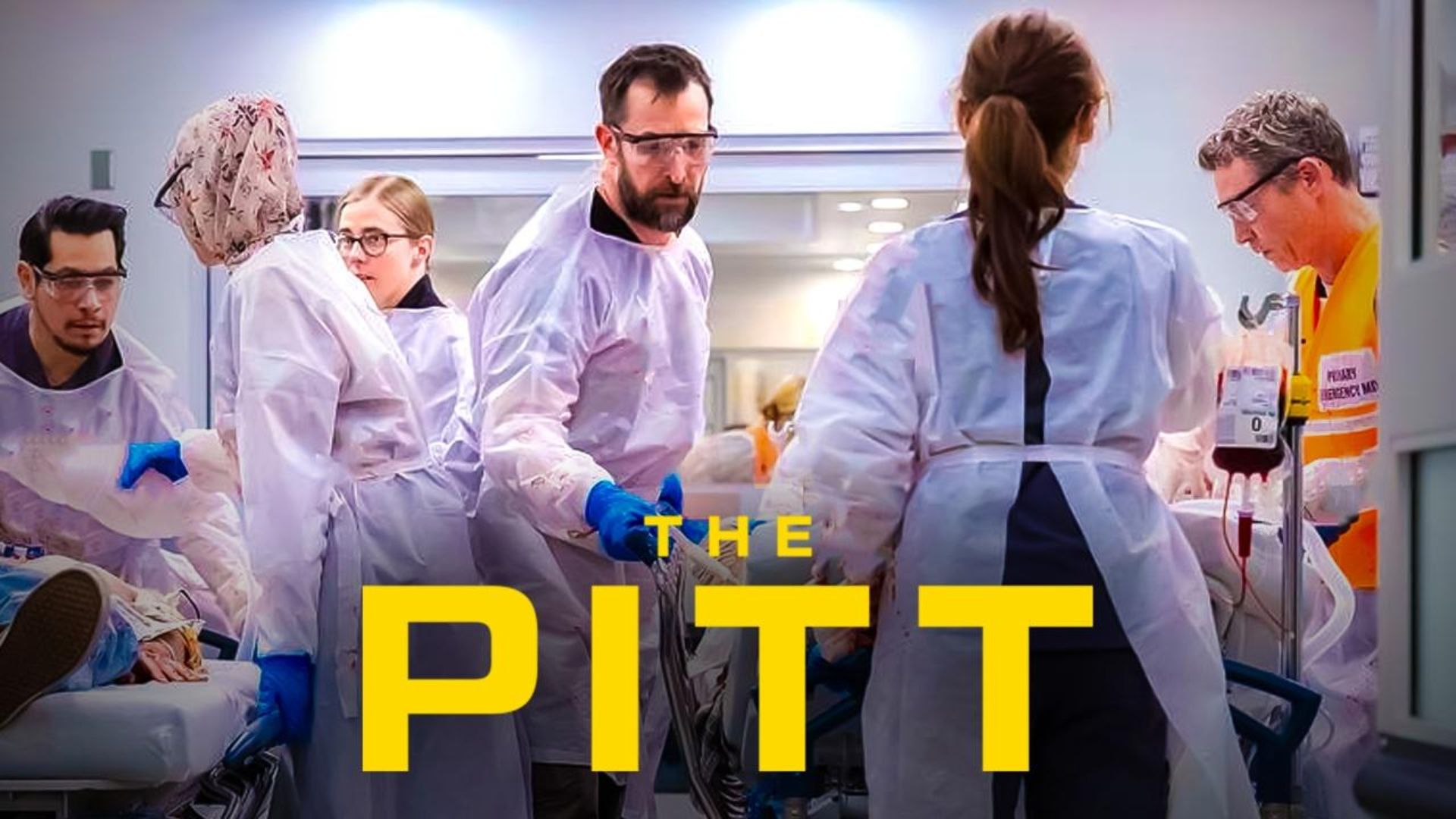 Promotional poster for The Pitt | Image via HBO Max