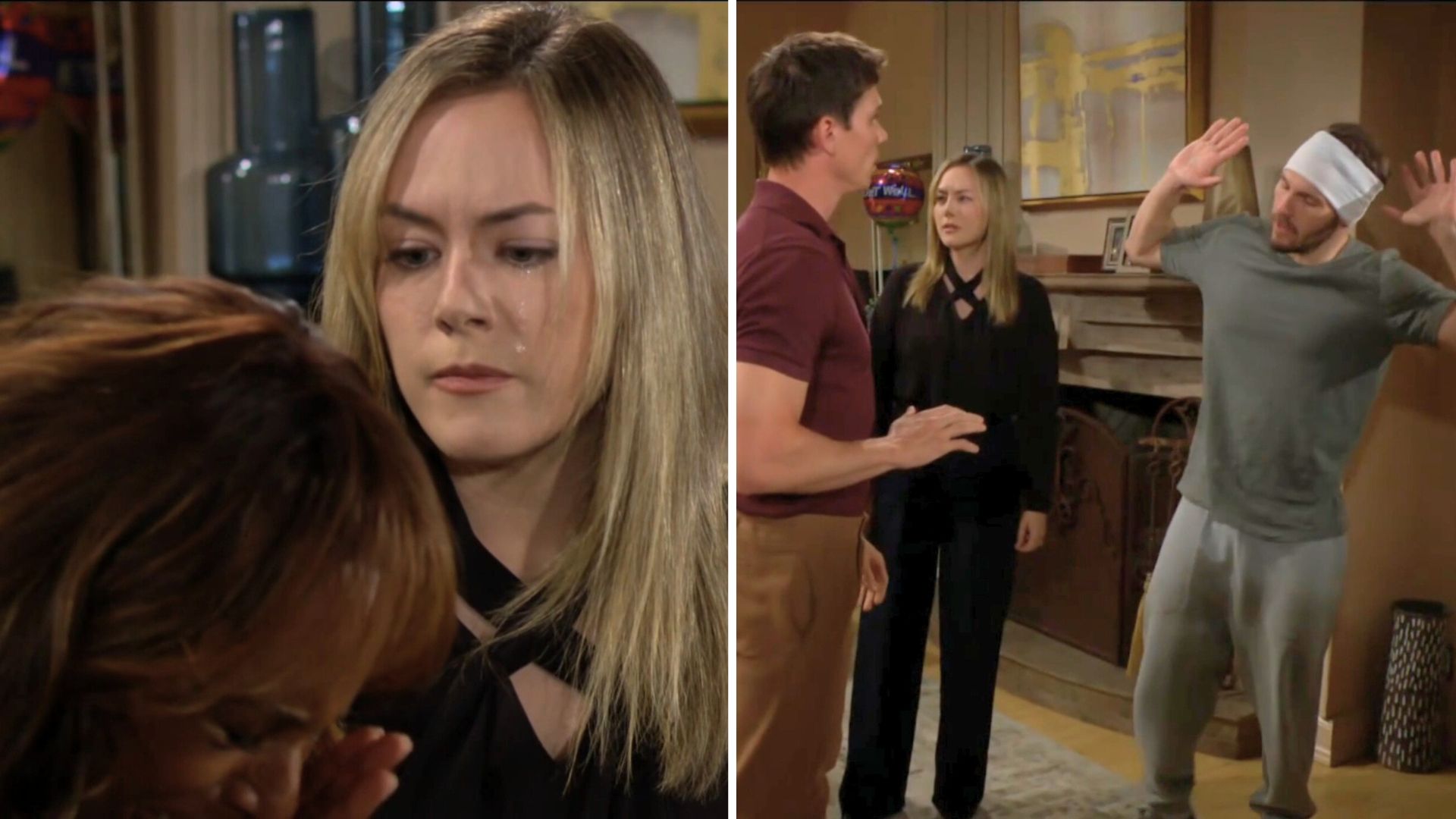 Grace, Hope, Liam, and Finn on The Bold and the Beautiful | Image: CBS