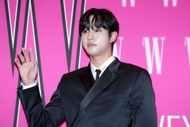 South Korean actor Ahn Hyo-Seop aka An Hyo-Seop poses for photographs at the W Magazine Korea Breast Cancer Awareness Campaign 'Love Your W' at Four Seasons Hotel on October 28, 2022 in Seoul, South Korea | Image via: Getty