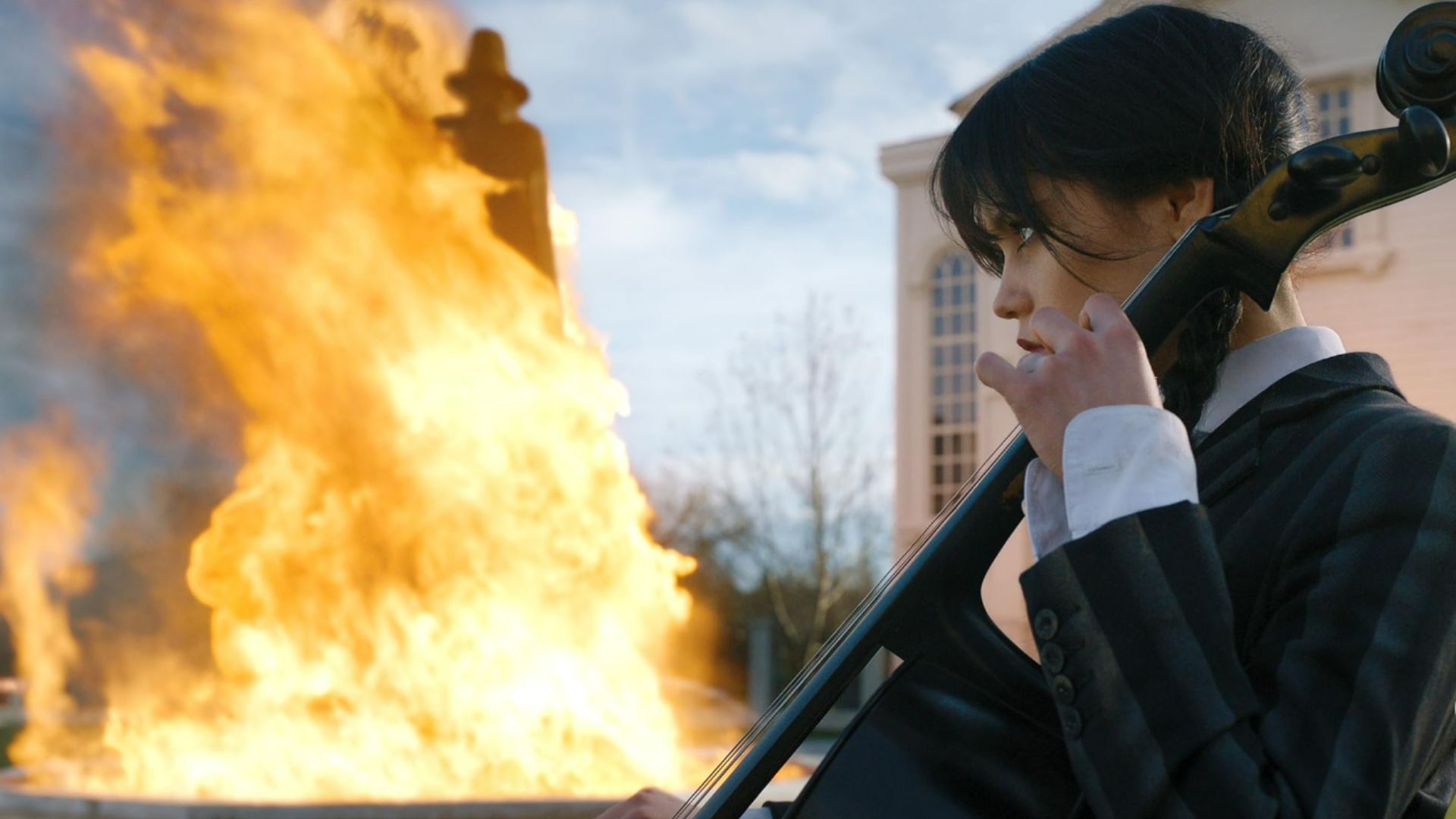 Jenna Ortega in Wednesday (Image via Netflix)