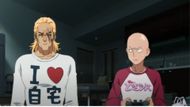 Saitama gets frustrated after being defeated by King (Image Source: Studio J.C. Staff)