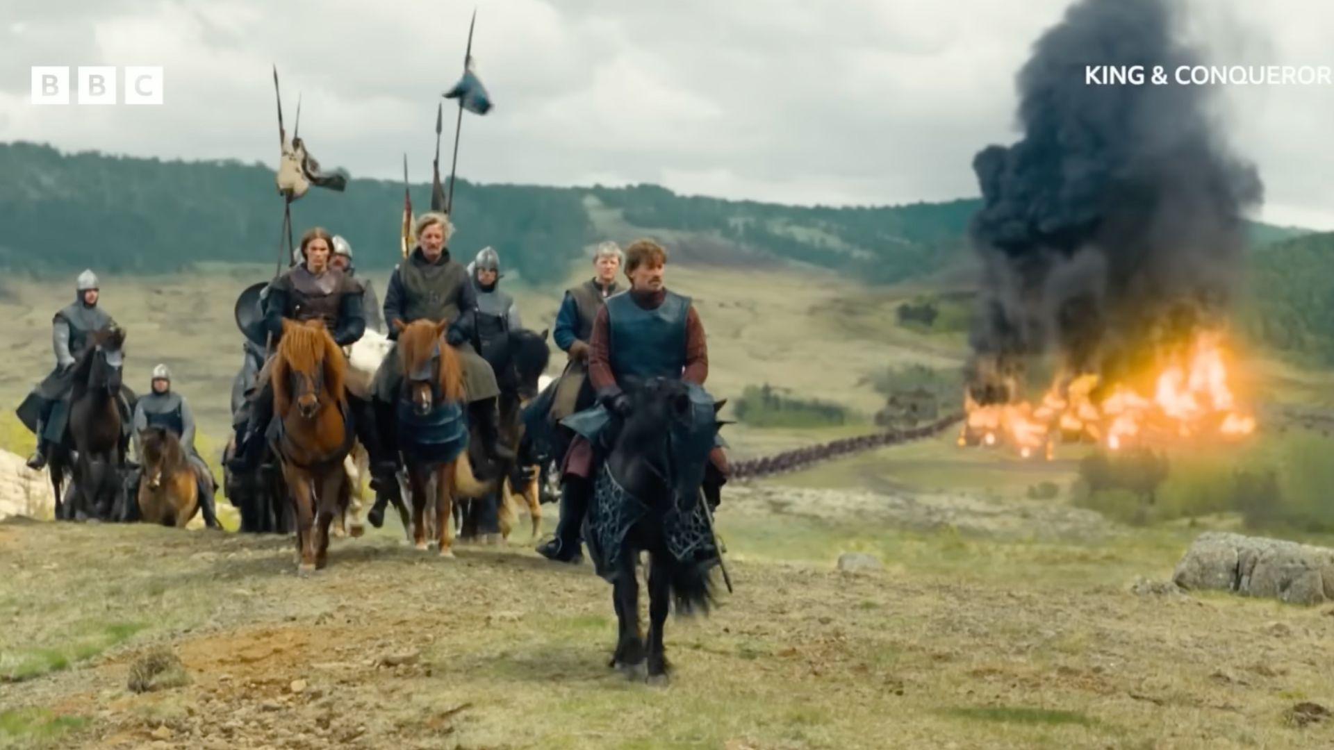 King &amp; Conqueror Season 1 on BBC(Image via YouTube/BBC)