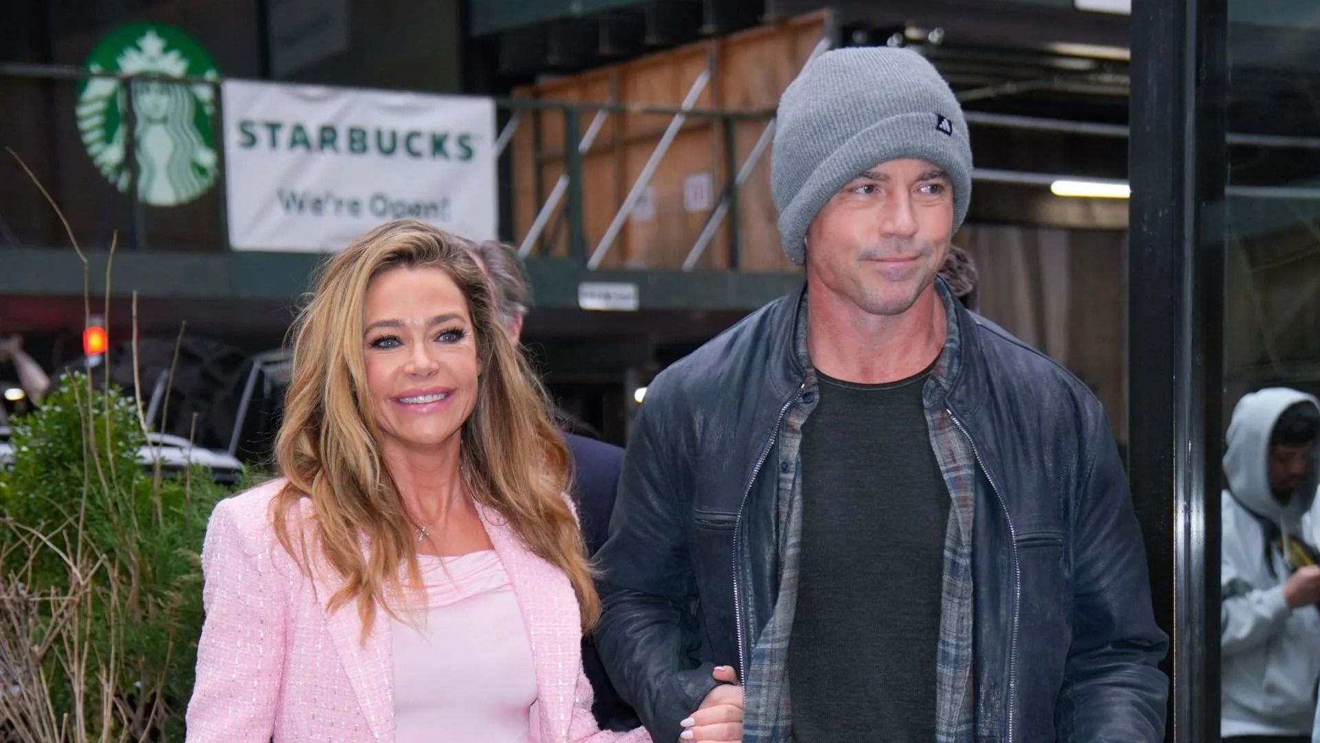 Denise Richards and Aaron Phypers are seen on February 27, 2025 in NYC - Source: Getty