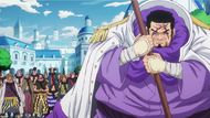 Fujitora as seen in One Piece anime (Image credit: Toei Animation)