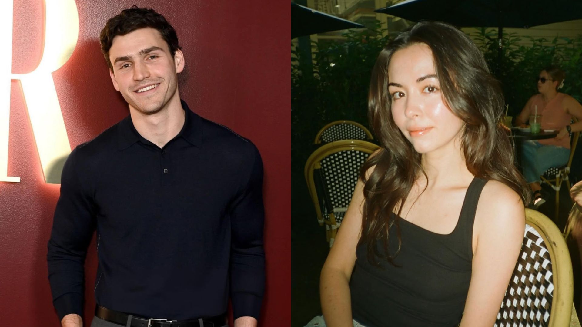 Charlie Hall and Kiarra Hamagami Goldberg (Images via Instagram)