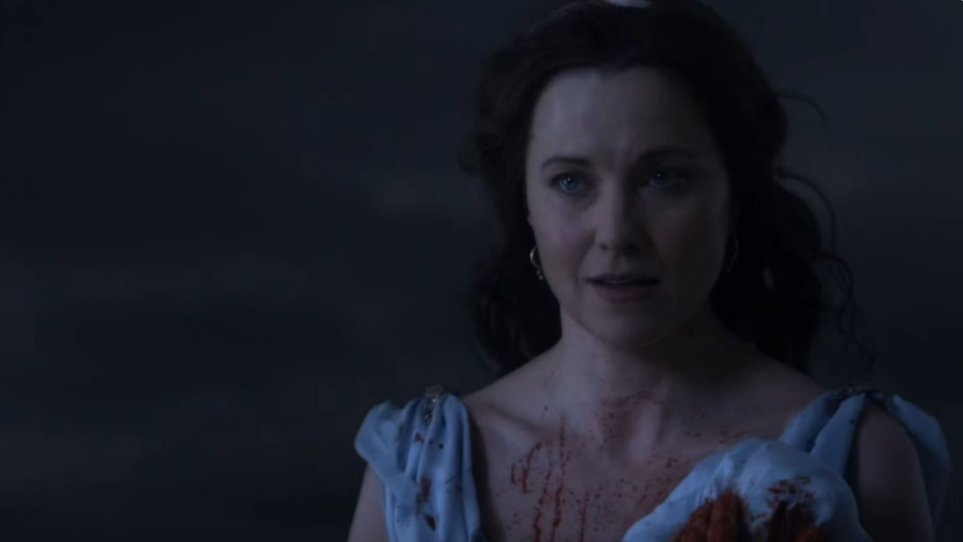 Lucretia in Spartacus (Image Via. STARZ, YouTube)