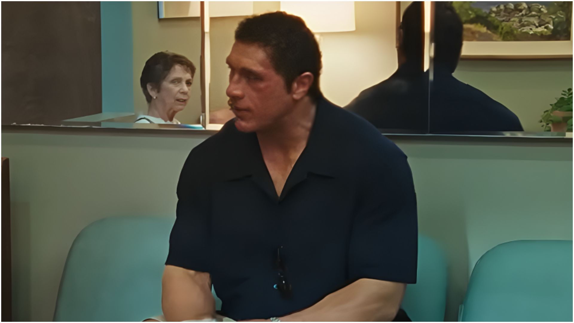 A still from The Smashing Machine | Image via A24