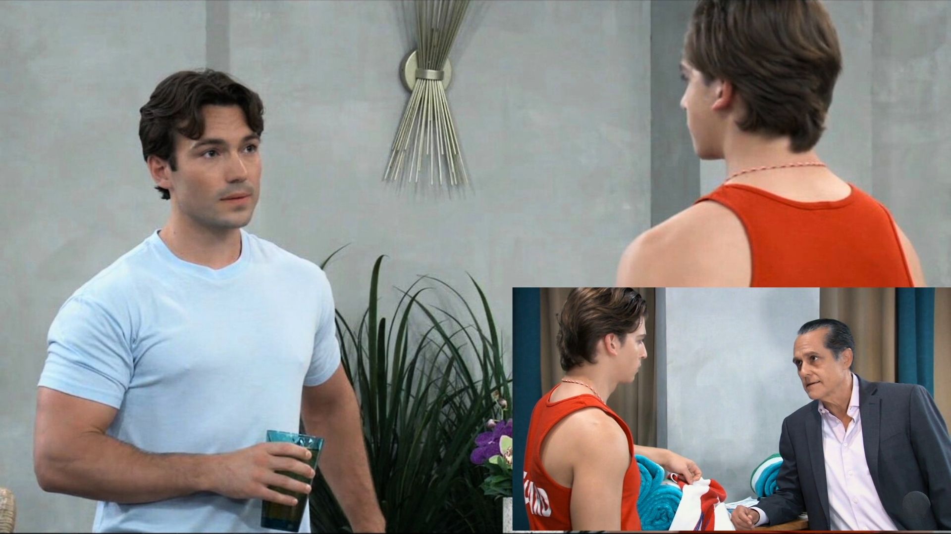Michael and Sonny encourage Gio to work his way to connecting with Dante and Brook Lynn on General Hospital | Image: ABC