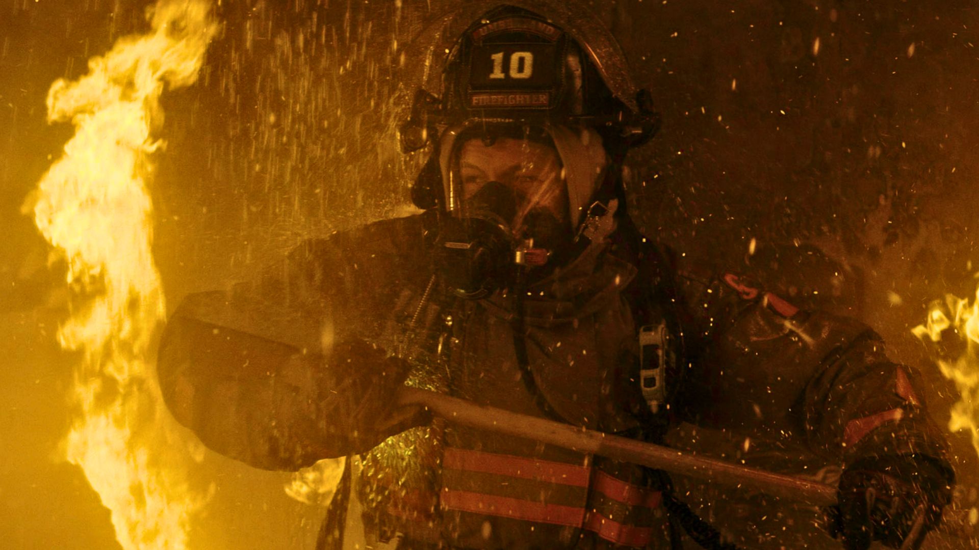 Taron Egerton in Smoke (Image via Apple TV+)