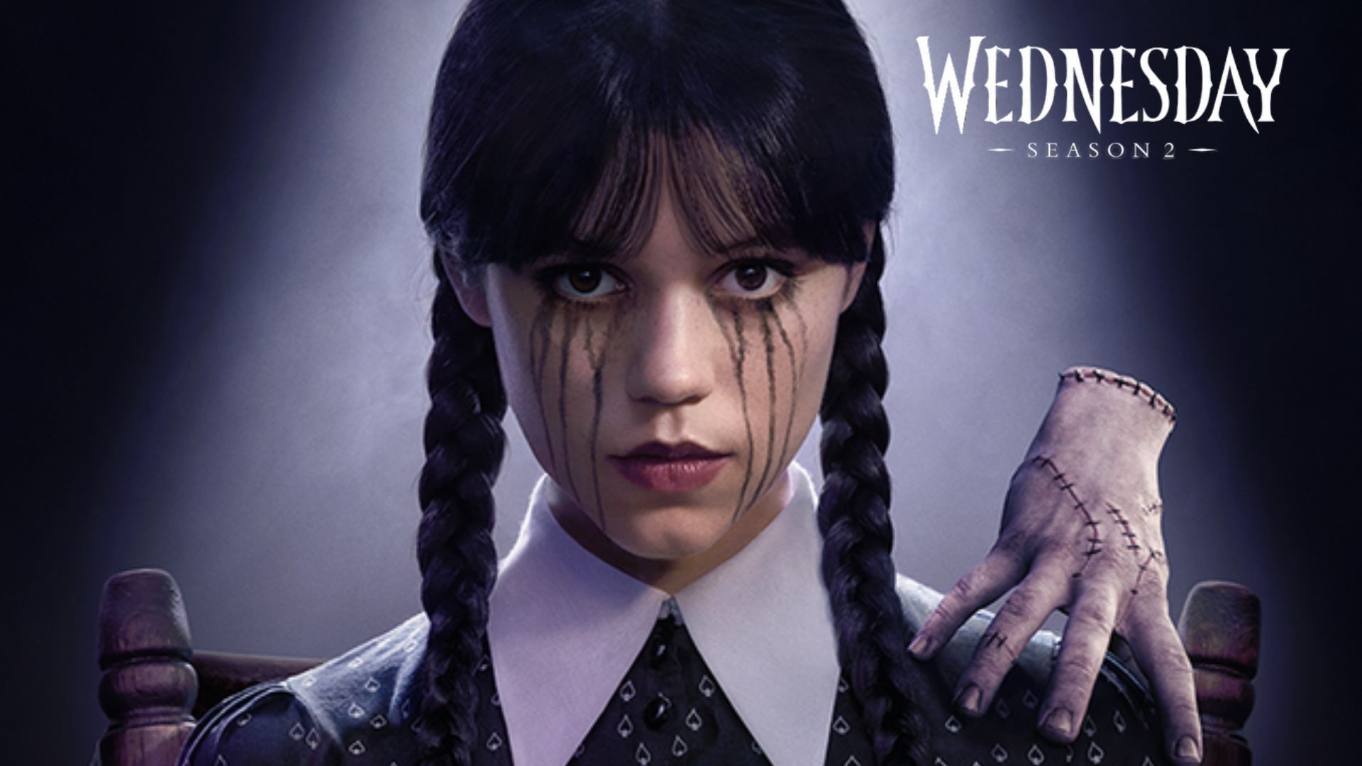 Wednesday Addams &amp; Thing. (Image Via: @netflix, X)