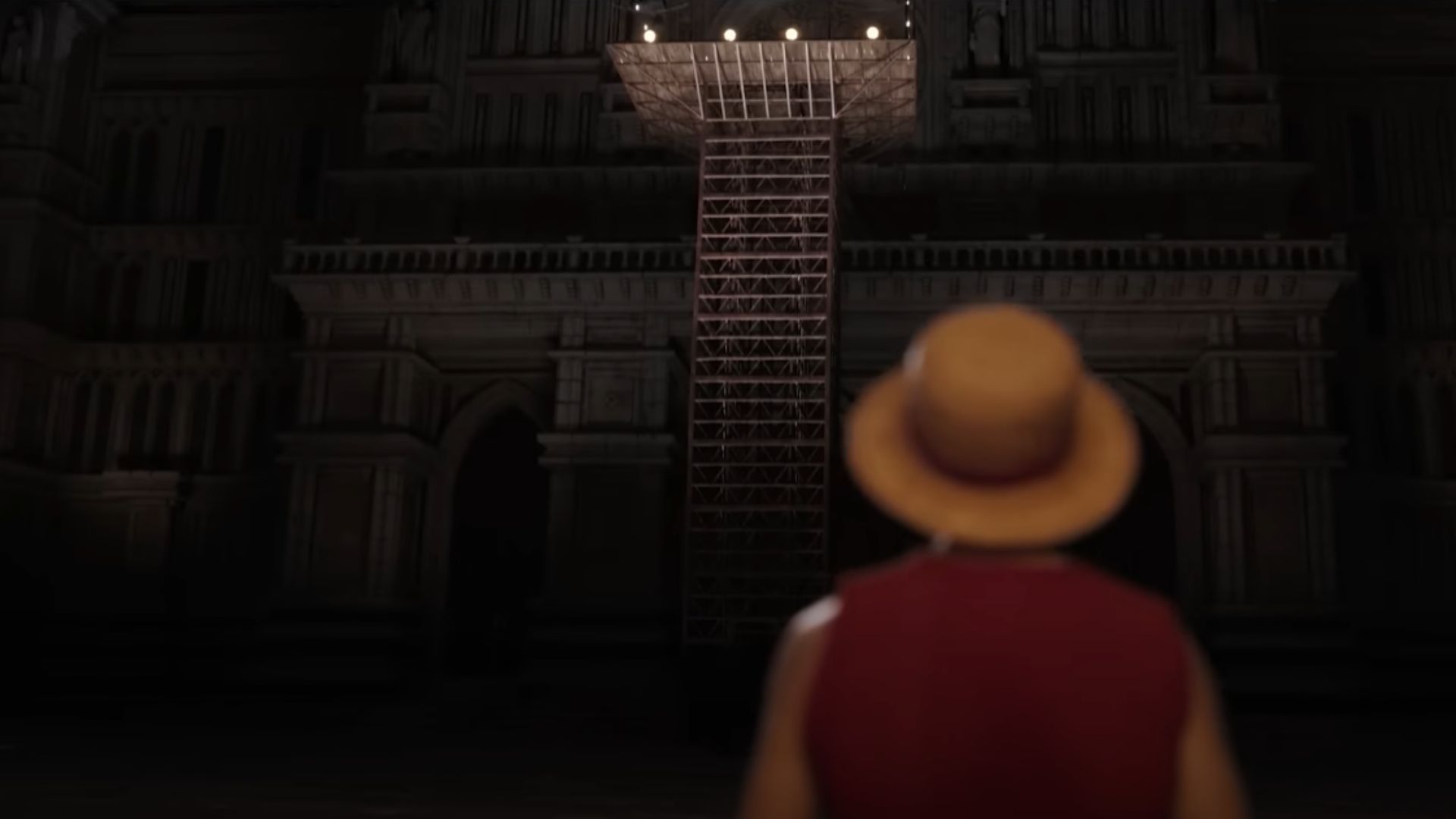 Luffy as seen in Lougetown (Image Source: Tomorrow Studios)