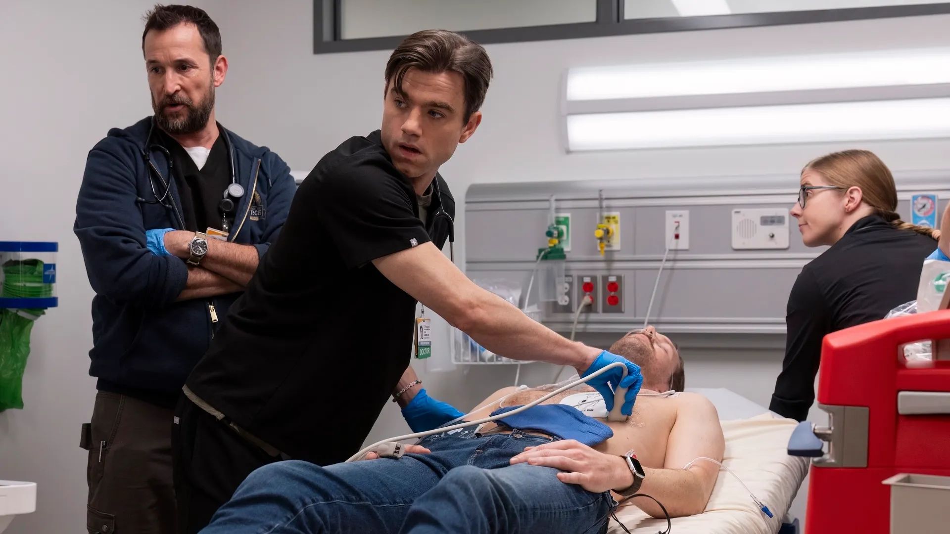 The Doctors at work in Season 1 (Image via HBO Max)