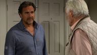 Eric tells Ridge that Nick plans to propose on The Bold and the Beautiful | Image: CBS
