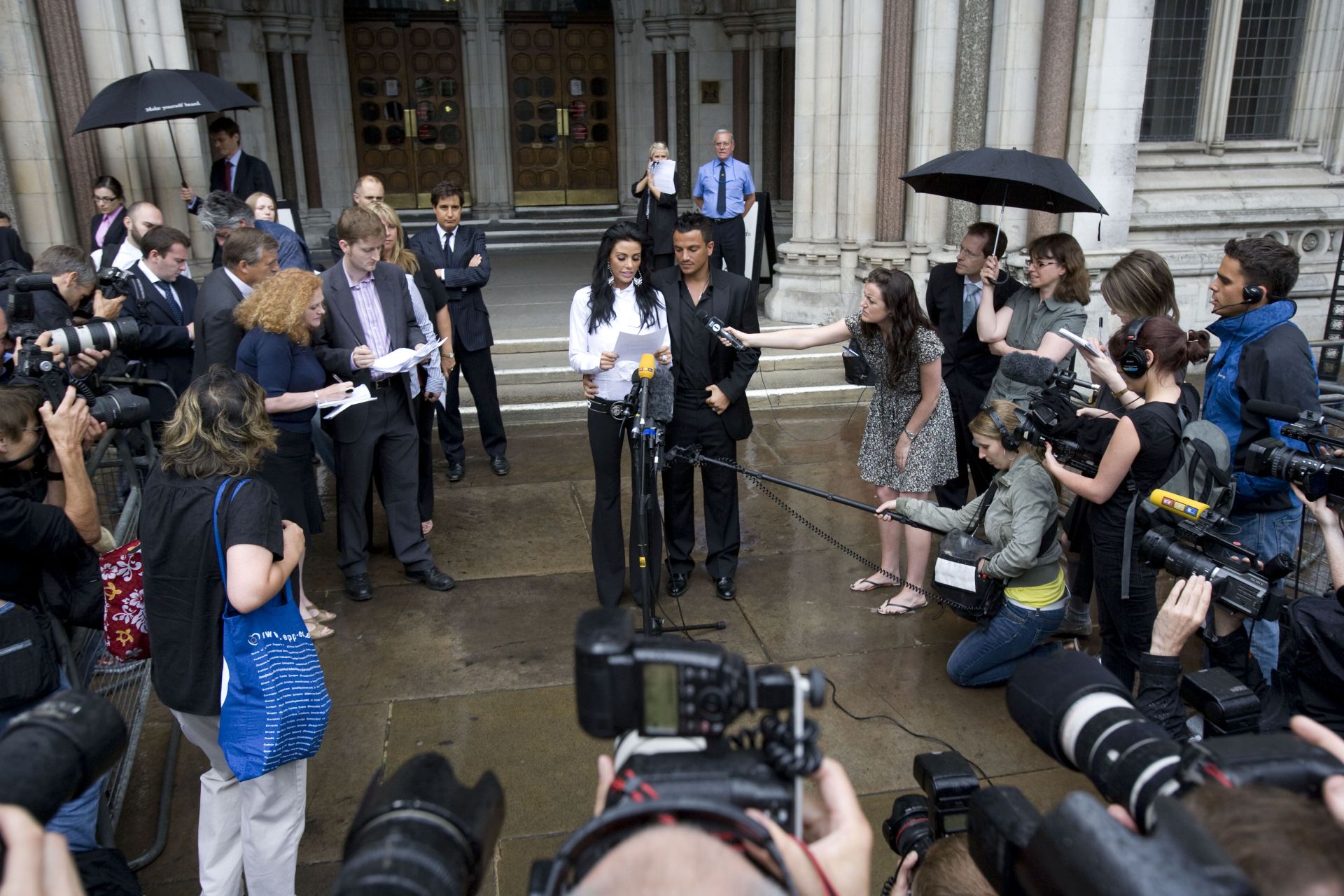 Katie Price And Peter Andre High Court Libel Case- London - Source: Getty