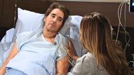 Victoria's heart broke as she said goodbye to a dying Cole on The Young and the Restless | Image: CBS