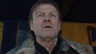 Sean Bean as the Sheriff of Nottingham (Screenshot from YouTube/@MGM+)