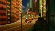 The start of the parade scene in Paprika (Image Source: Studio Madhouse)