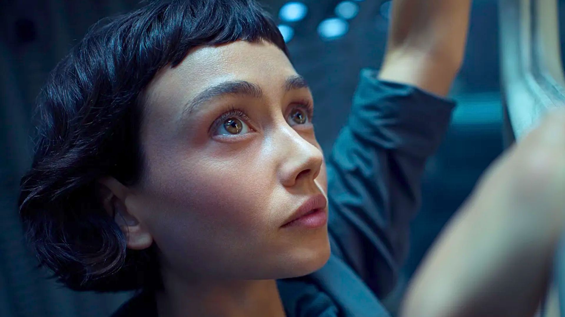 Sydney Chandler as Wendy, a Hybrid in Alien: Earth (Image via Disney+)