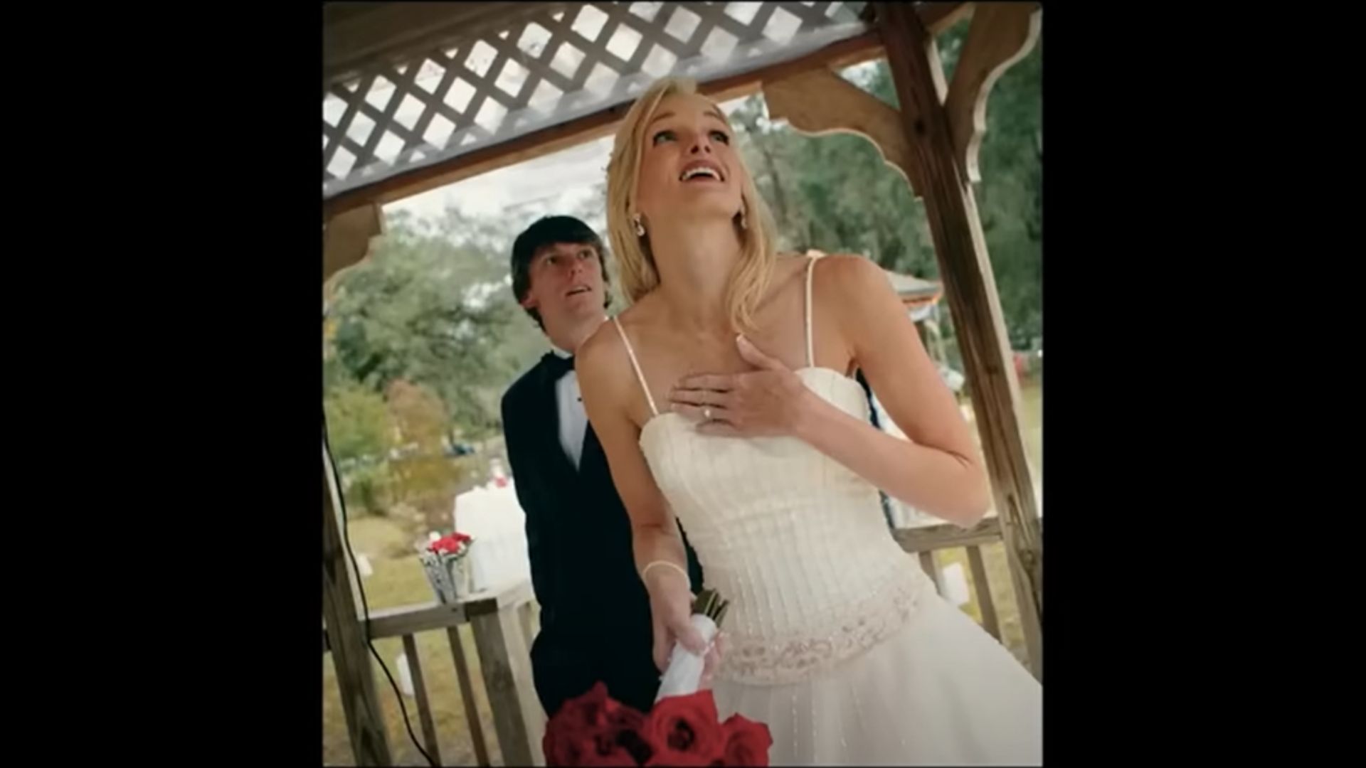 Brian and Denise at their wedding | Image Via: ABC News