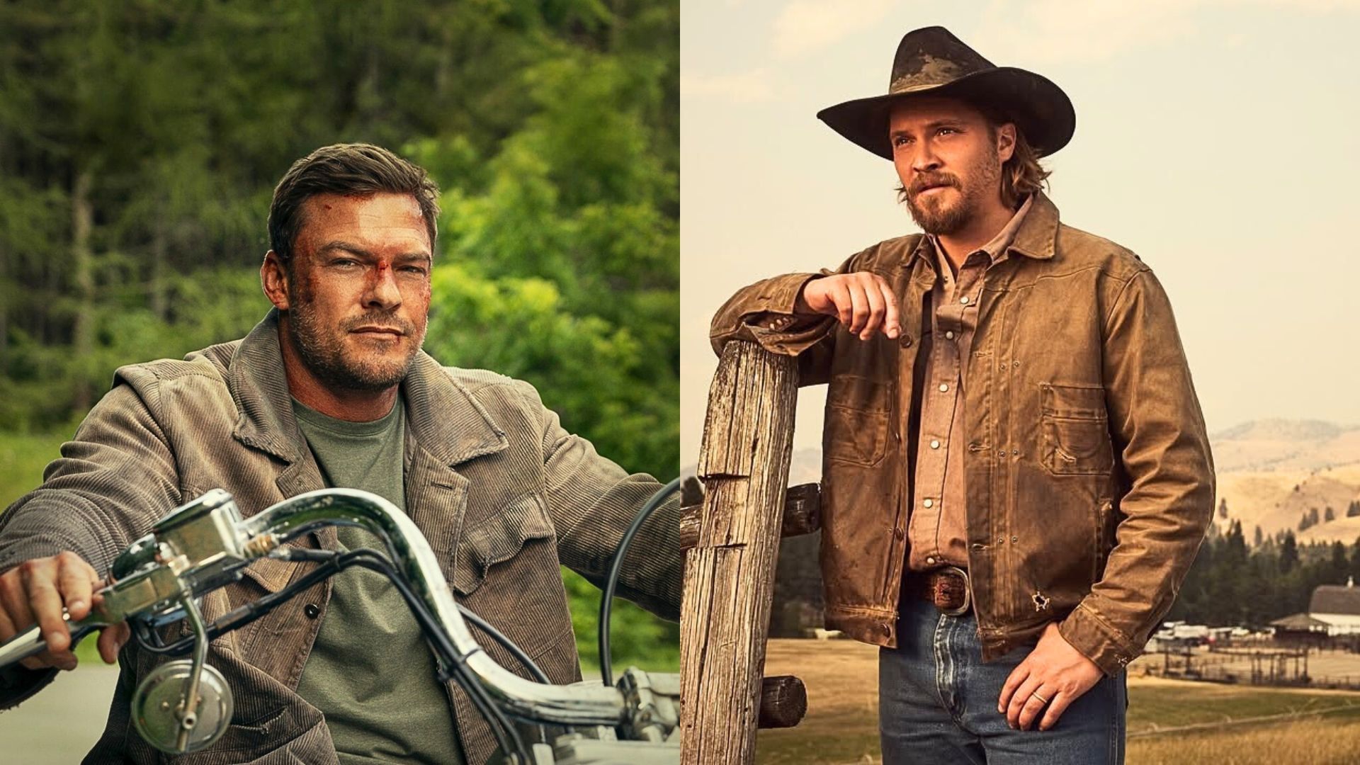 Reacher and Yellowstone are now connected in a surprising new way (Images via Instagram/@reacherprimevideo and @yellowstone)