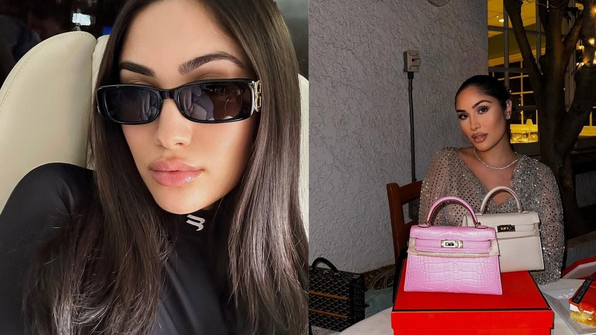 Leena Sayed has been used by estranged husband, Devin Haney.(via/Instagram/leenasayed))