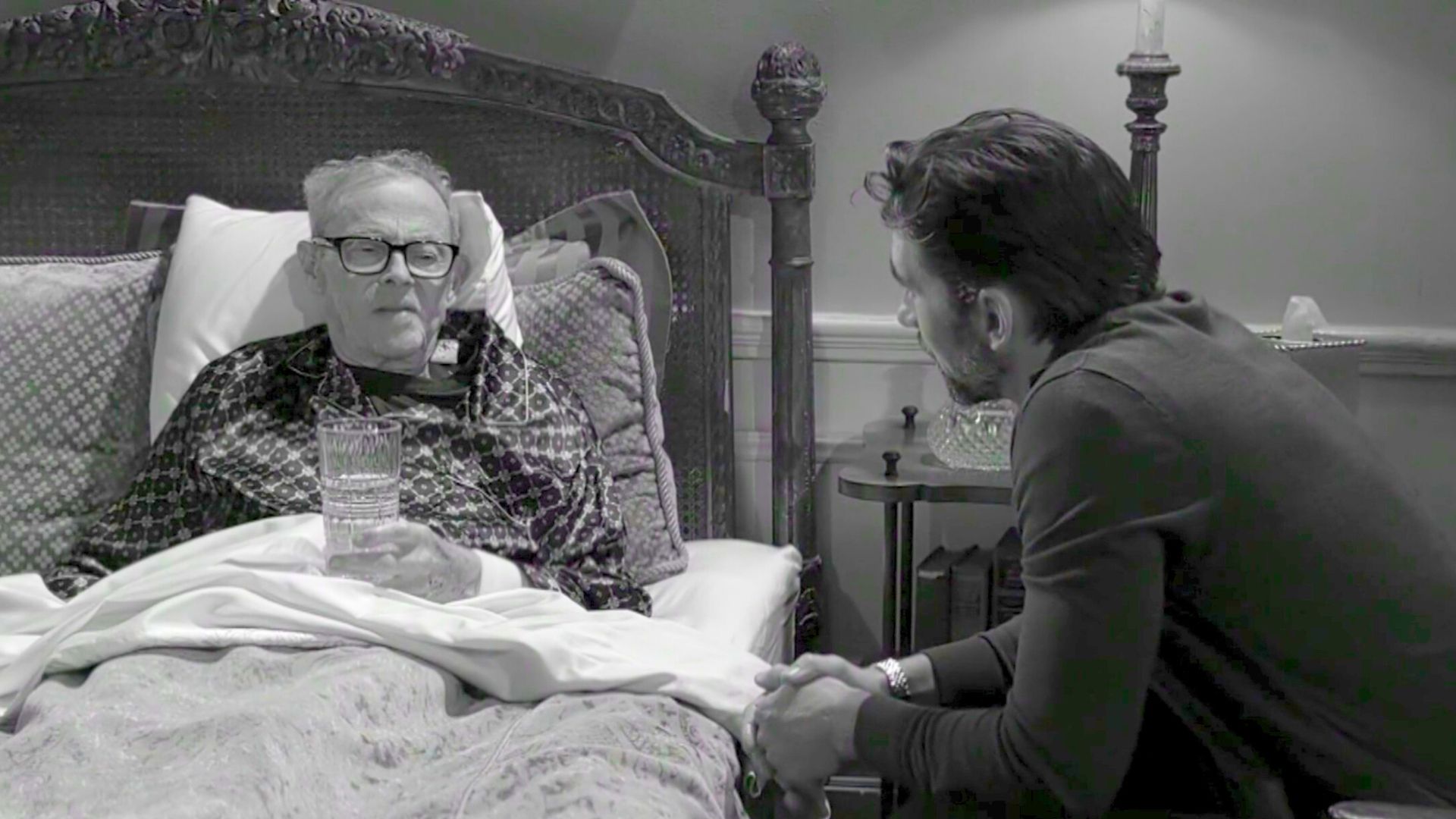 Tristan Rogers and Billy Flynn on The Young and the Restless | Image: CBS