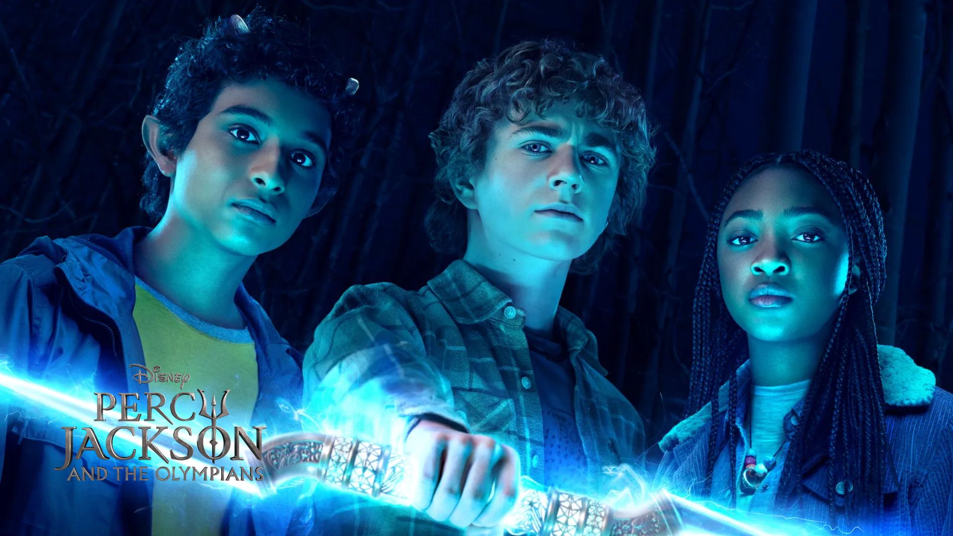Promotional poster for Percy Jackson &amp; the Olympians | Image via Disney+