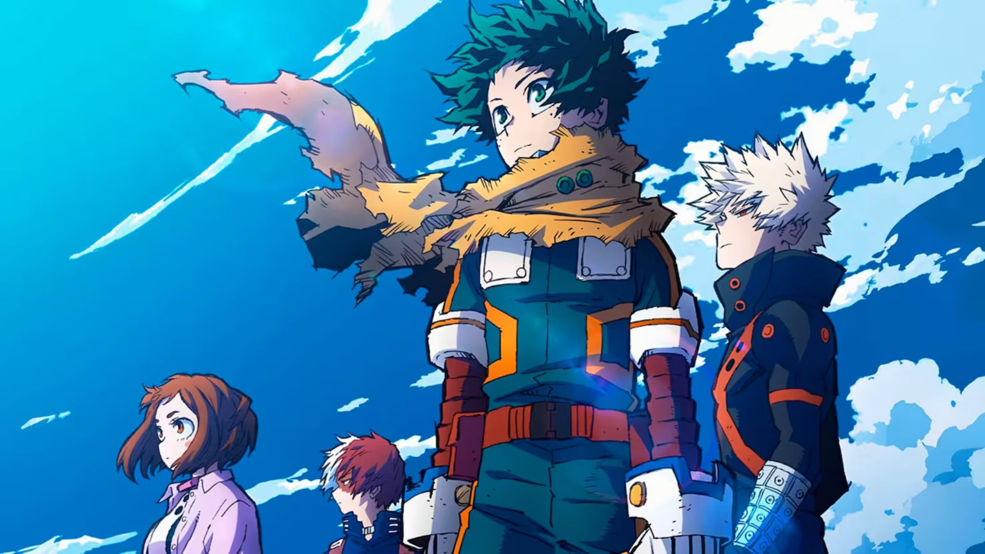 Cast of My Hero Academia (Image credit: Studio Bones)