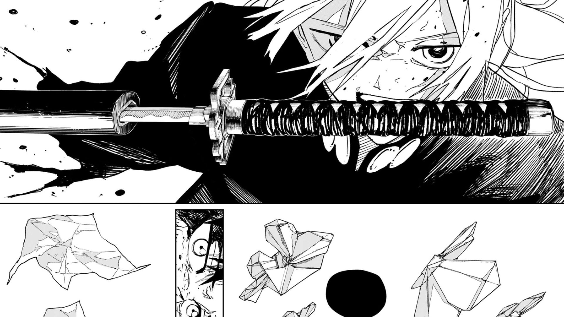 Hiruhiko forms a Lifelong Contract with this blade (Image credit: Viz Media)