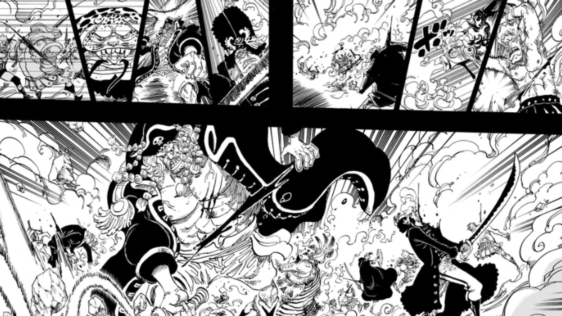 Meadows and the rest of D Block defeated by Hakuba (Image Credits: Shueisha)