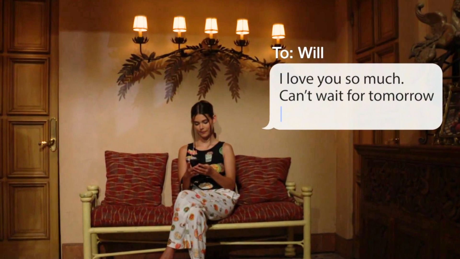 Electra dreamed of a night with Will | Image: CBS