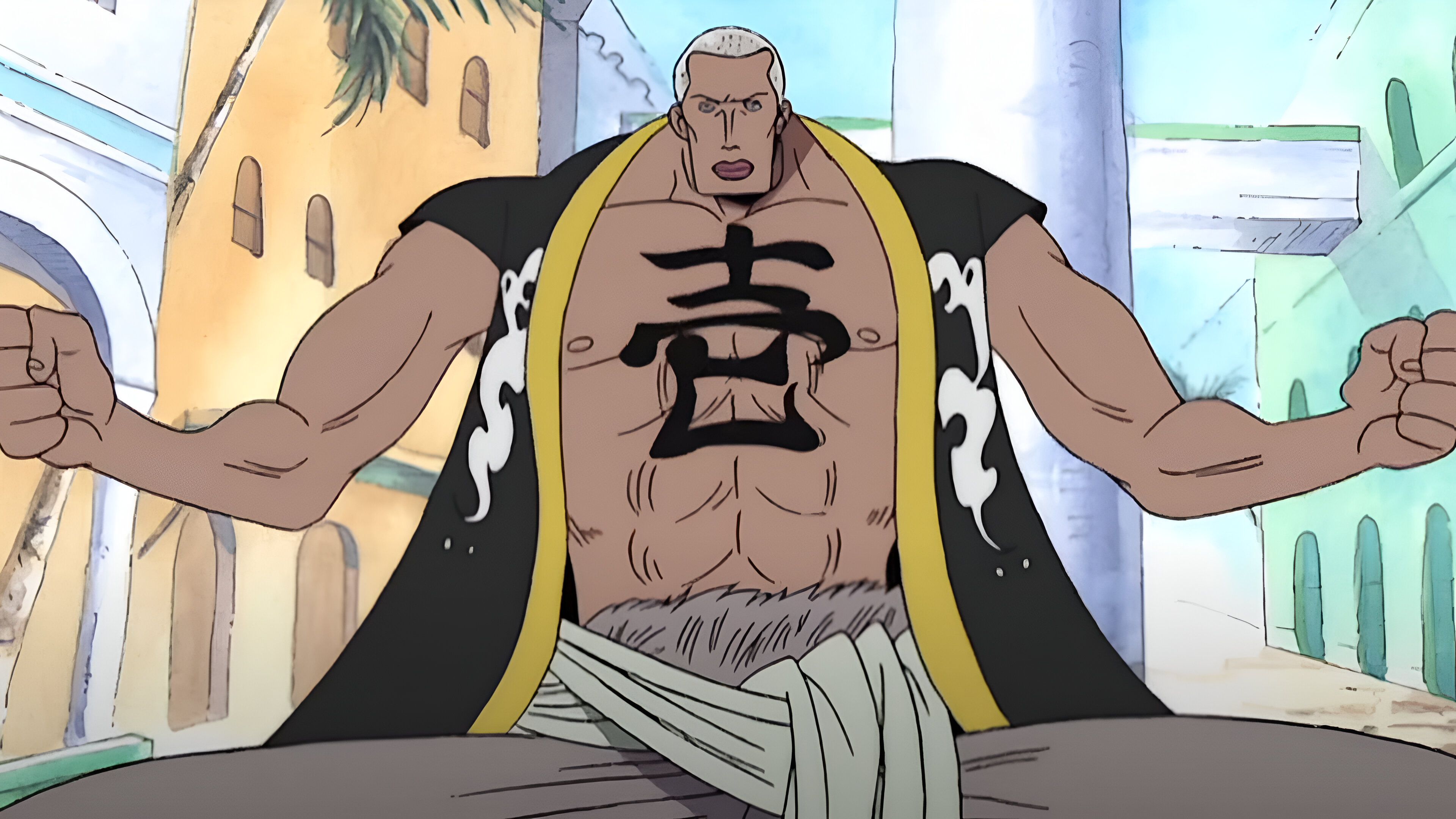 Daz Bonez as seen in the One Piece series 