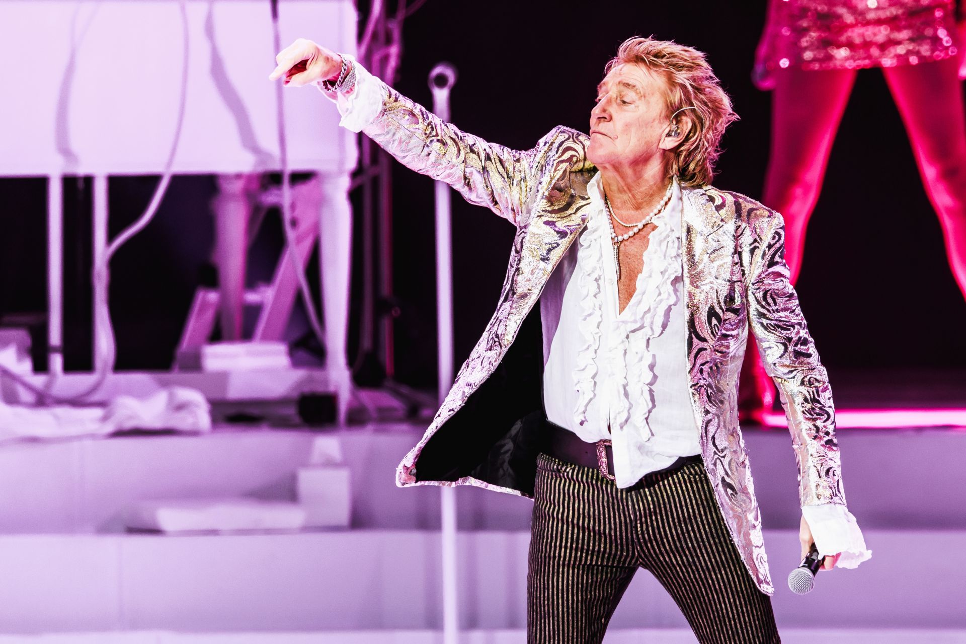 Rod Stewart Performs At Budweiser Stage - Source: Getty