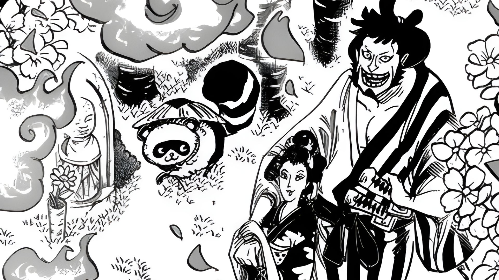 Kinemon and Otsuru (Image Credits: Shueisha)