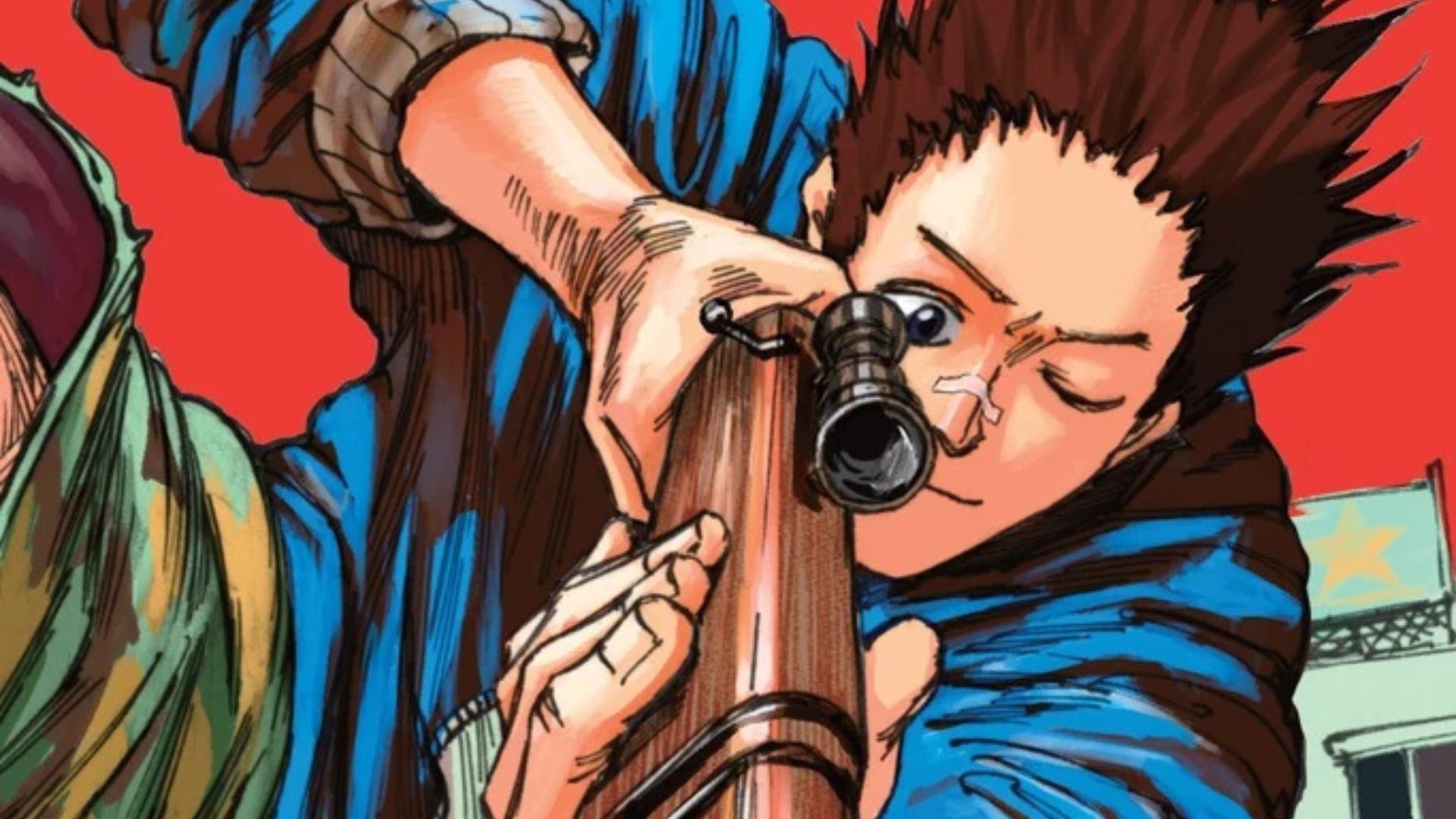 Heisuke as seen in the manga cover 