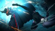 Rider and Saber's fight (Image Source: Studio Ufotable)