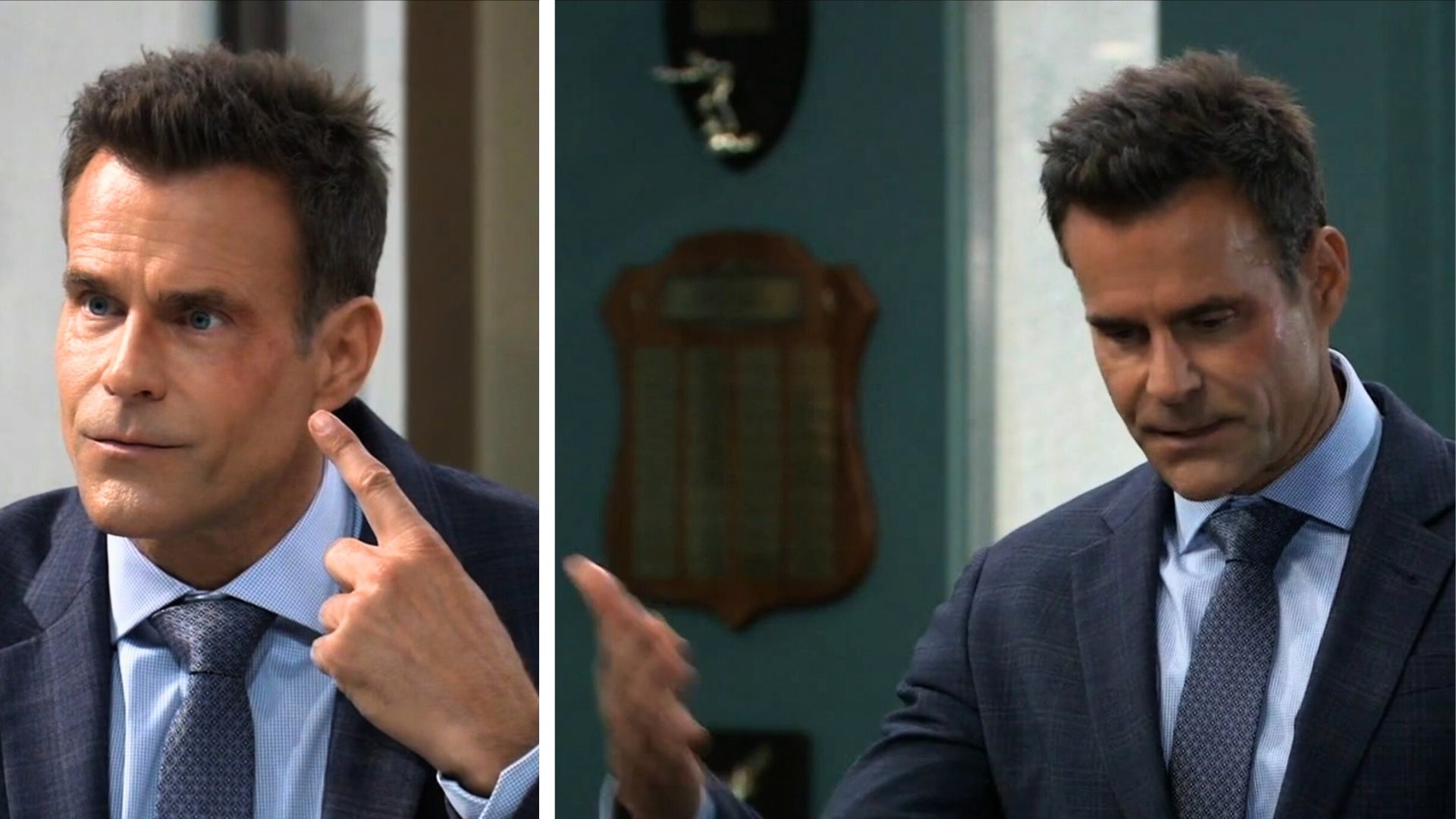 Drew&#039;s anger cloud is getting darker every day on General Hospital | Image: ABC