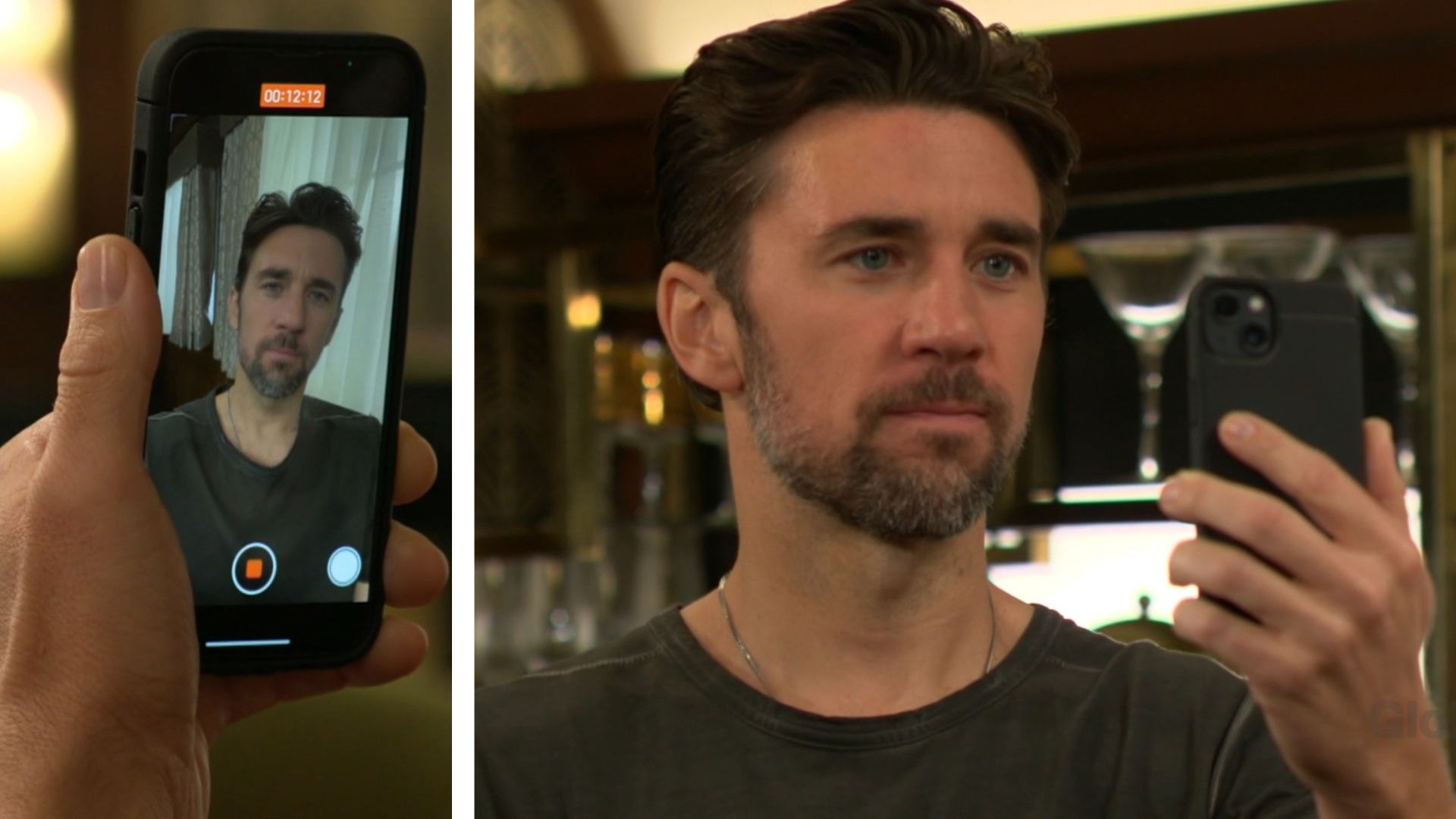 Cane makes a video message for his family on The Young and the Restless | Image: CBS