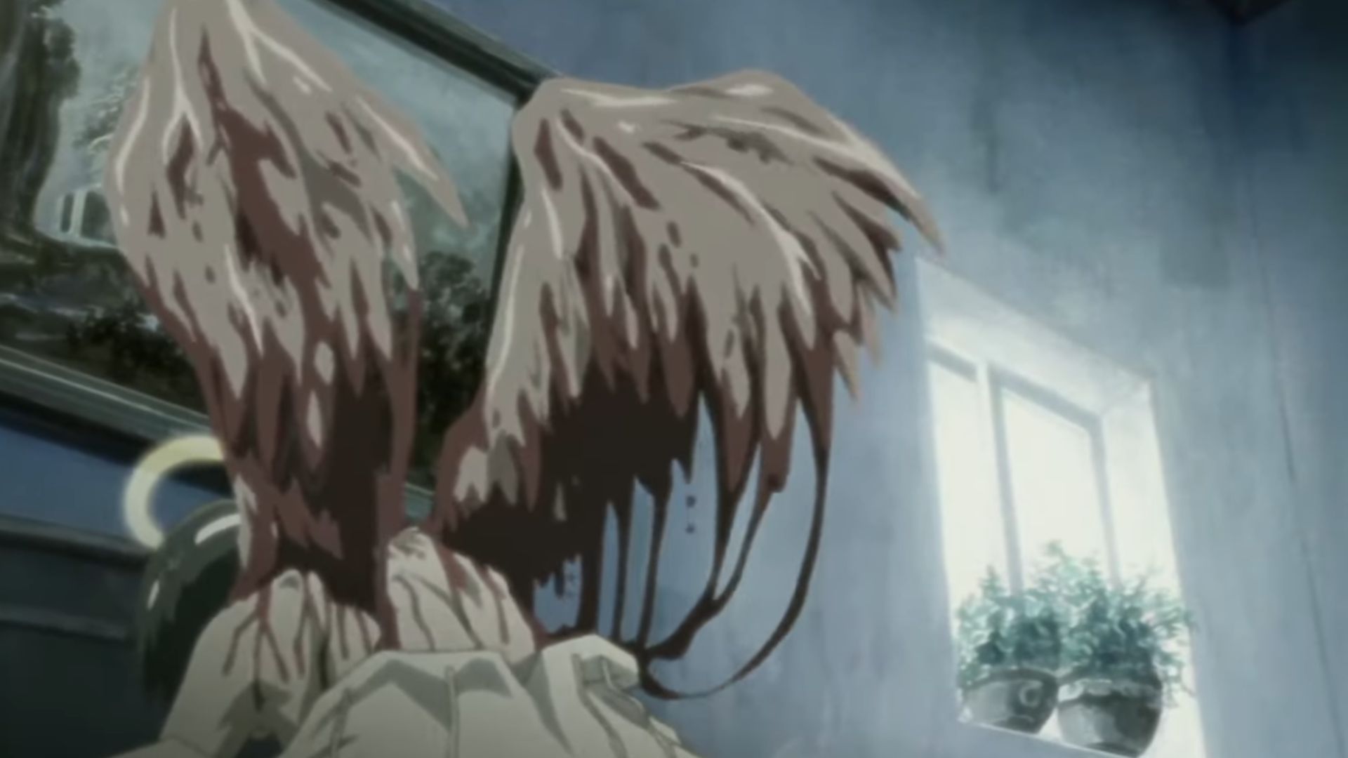 A wing emerging scene from the series (Image Source: Studio Radix)