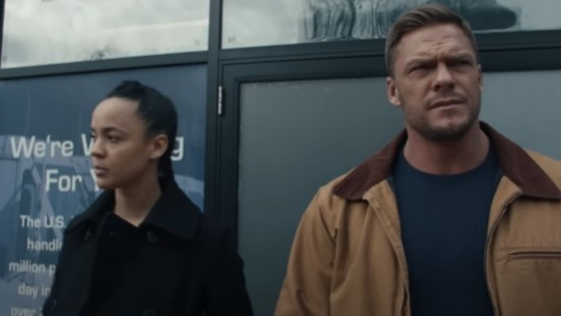 Frances Neagley and Jack Reacher in Prime Video