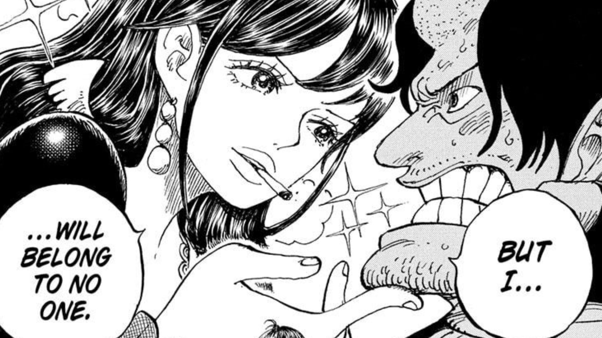 Shakky and Roger as seen in the manga 