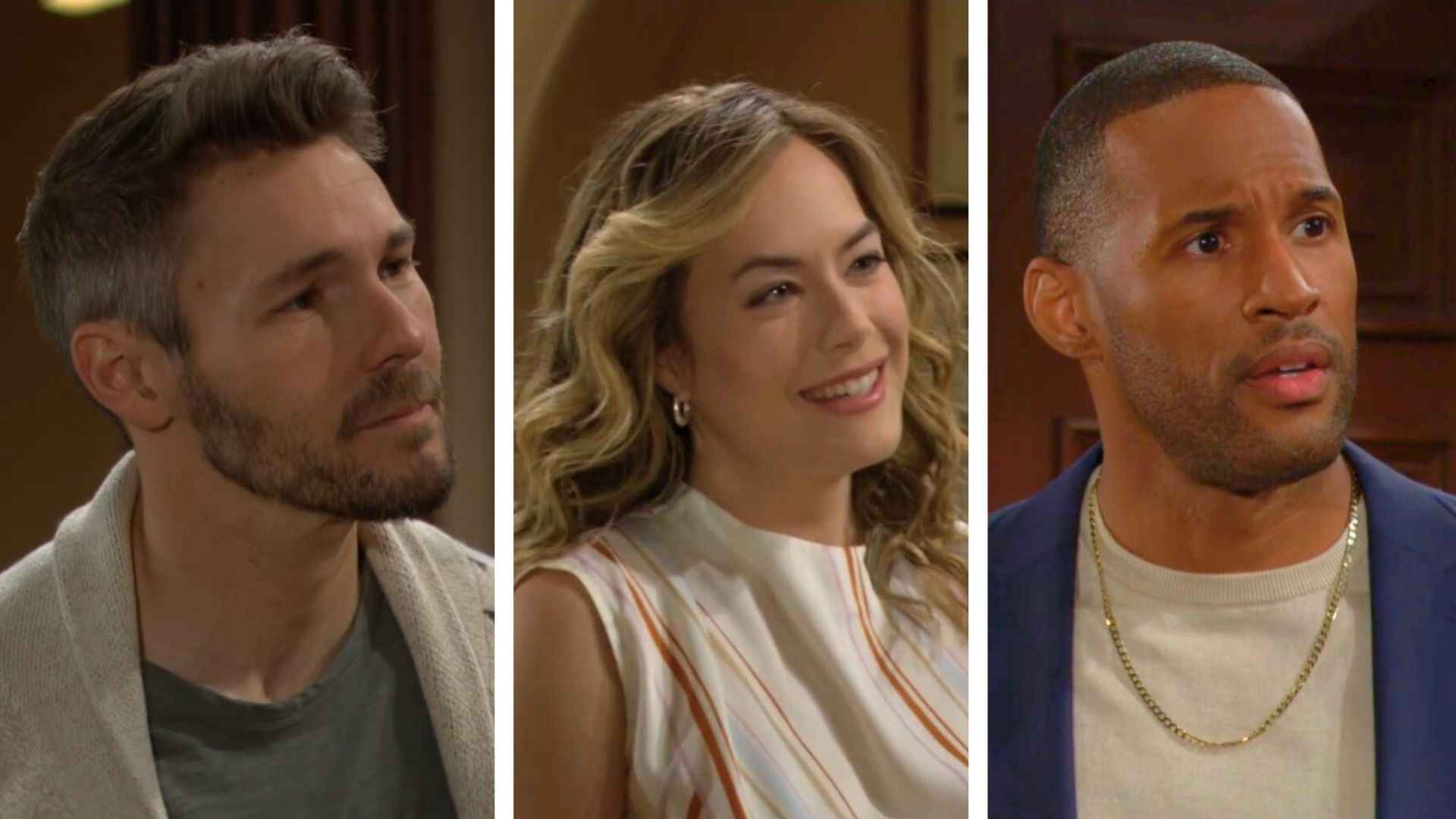 Liam, Hope, and Carter on The Bold and the Beautiful | Images: CBS