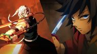 Tengen Uzui and Giyu Tomioka from Demon Slayer (Image Source: Studio Ufotable)
