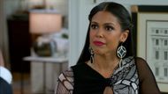 Beyond the Gates' Karla Mosley easily takes alter ego Dani through the entire range of the former model's volatility | Image: CBS