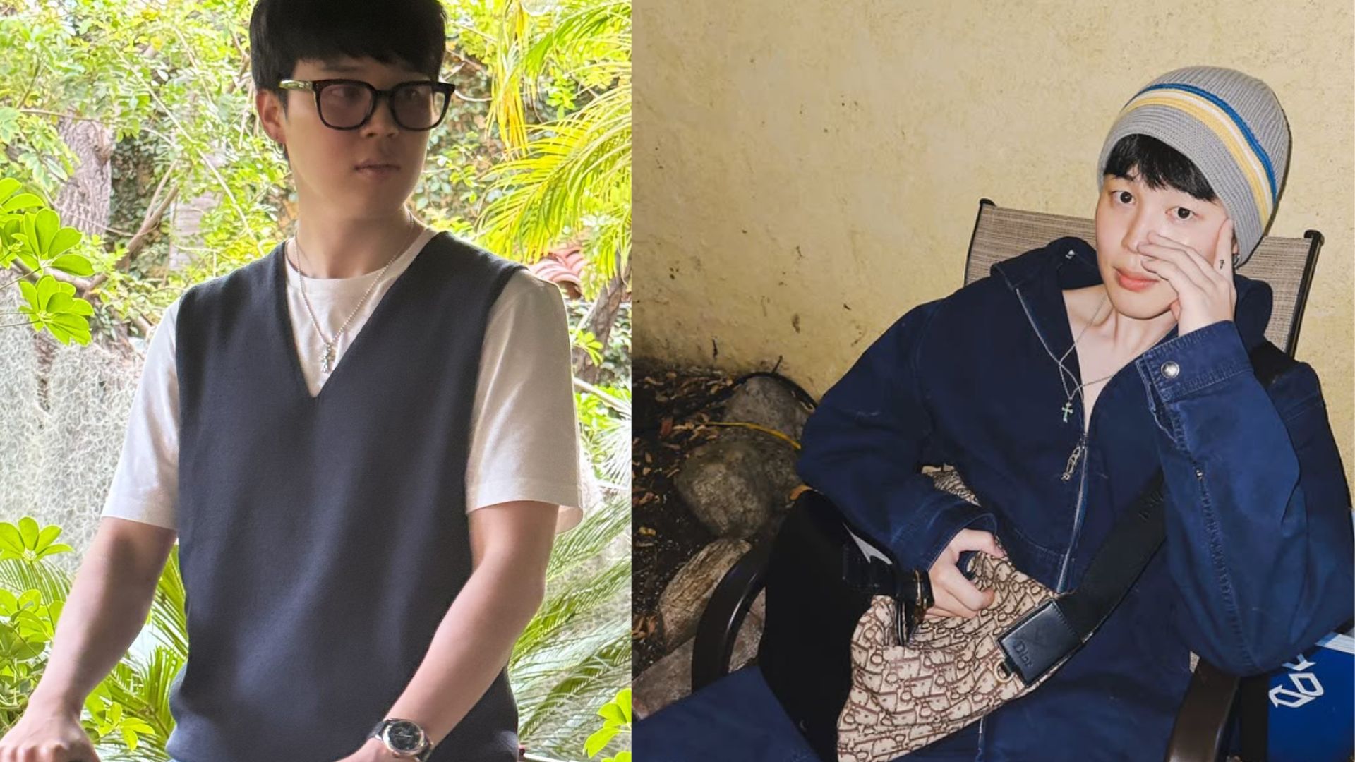 BTS&rsquo; Jimin as Taehyung shares his new picture in glasses