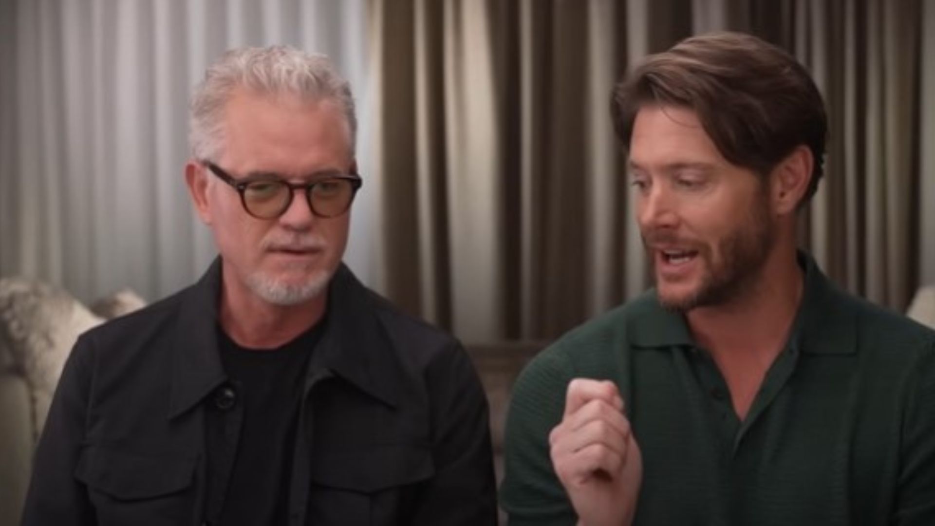 Countdown stars Eric Dane and Jensen Ackles react to their sequences from the latesr Prime Video thriller | Image source: Prime Video on YouTube