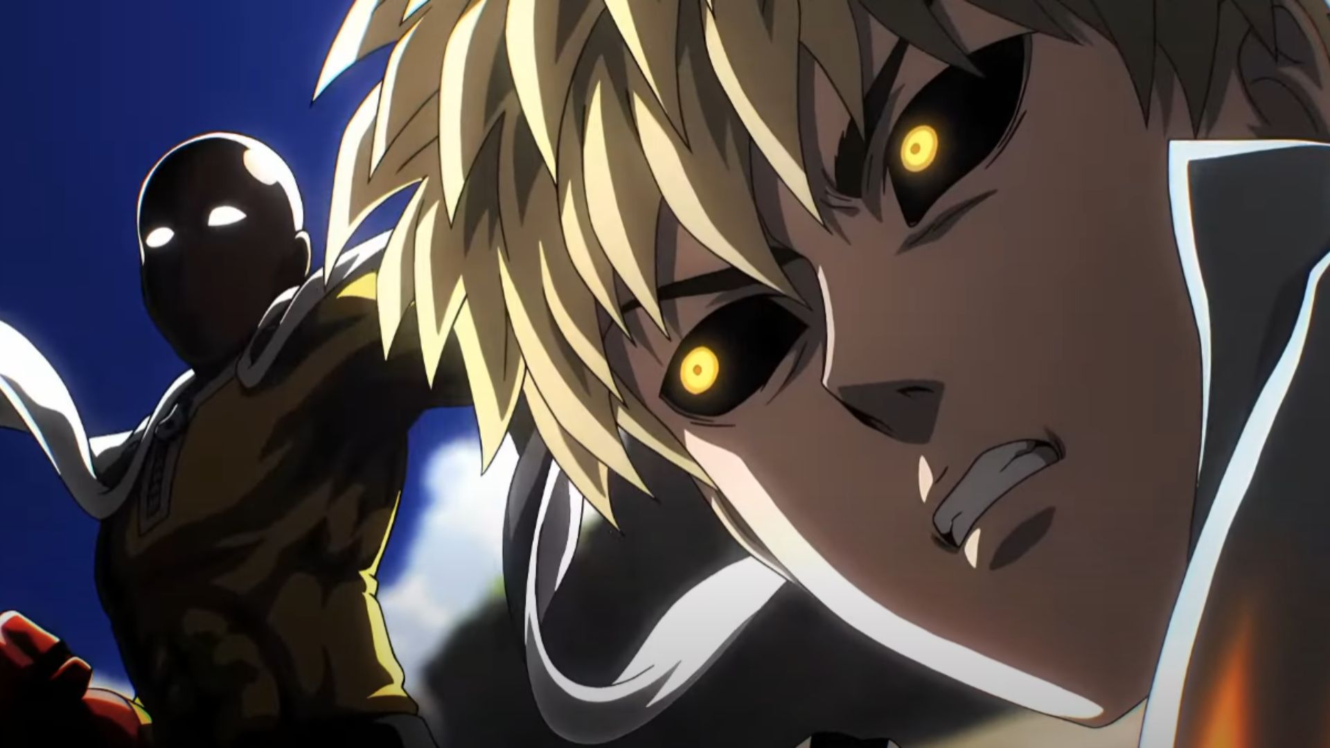 Saitama when he gets serious in a fight