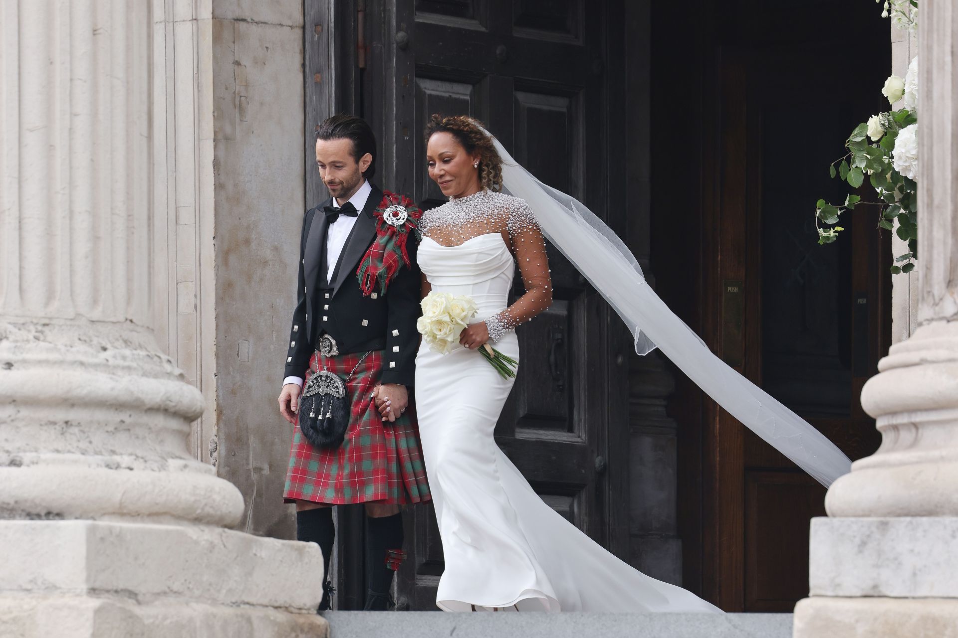 Mel B Marries Rory McPhee At St Paul
